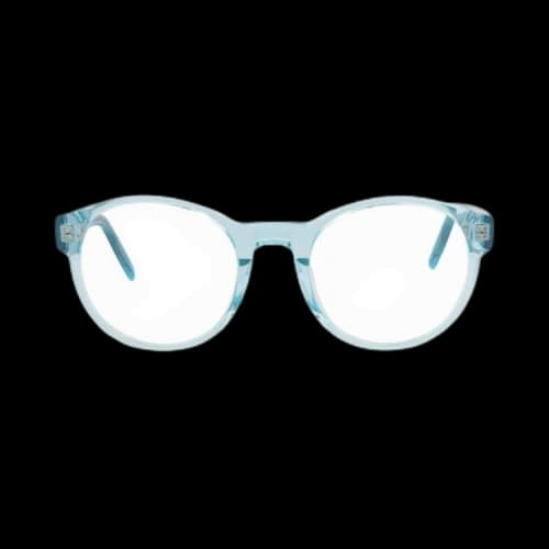 Puma Kids Round Optical Glasses 'Light Blue/Blue/Transparent'