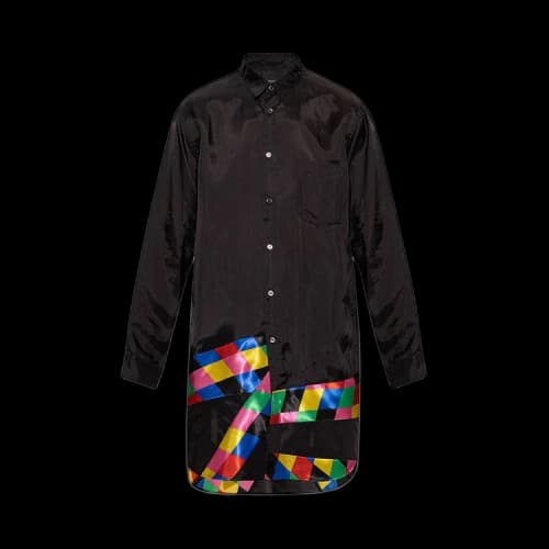 Comme des Garçons Homme Plus Patchwork Shirt 'Black'