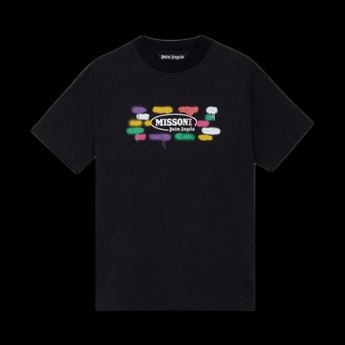 Palm Angels x Missoni Sport Tee 'Black/White'