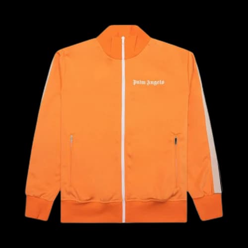 Palm Angels Track Jacket Orange/Off-White