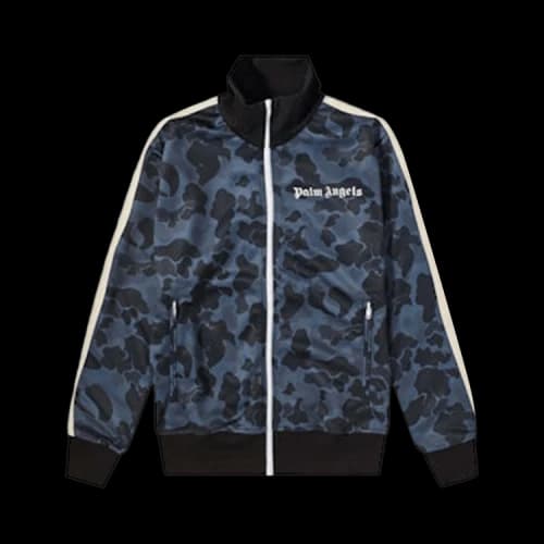 Moncler Palm Angels Night Camo Track Jacket 'Black/White'