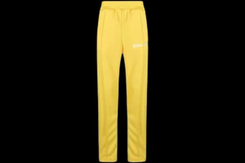 Palm Angels Side Stripe Track Pants Yellow/White