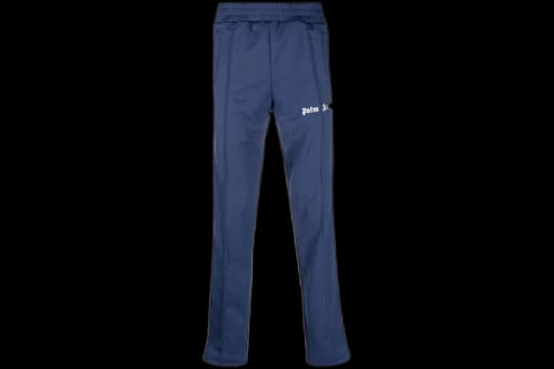 Palm Angels Side Stripe Track Pants Navy Blue/White