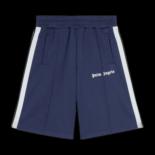 Palm Angels Classic Track Shorts 'Navy/White'