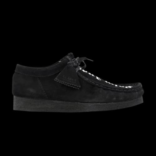 Palm Angels x Clarks Fringed Wallabee Moccasin 'Black'