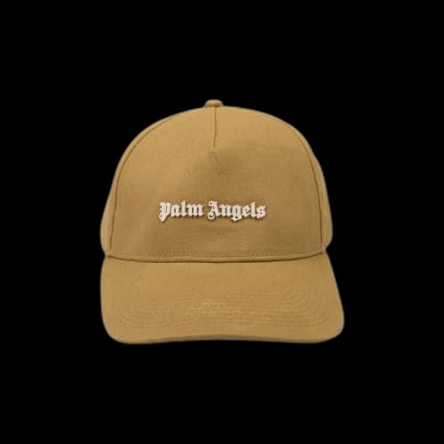 Palm Angels Classic Logo Cap 'Sand/White'