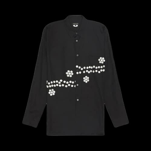 Comme des Garçons Homme Plus Button Details Long-Sleeve Shirt 'Black'