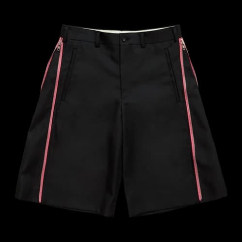 Comme des Garçons Homme Plus Zip Shorts 'Black'