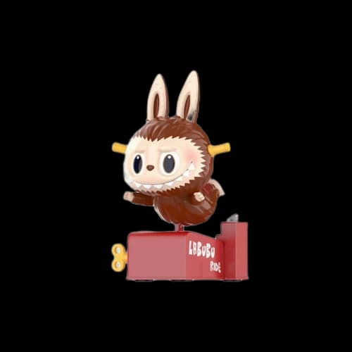 Pop Mart Labubu The Monsters Almost Hidden Series Kiddie Ride (Secret Edition) Figure