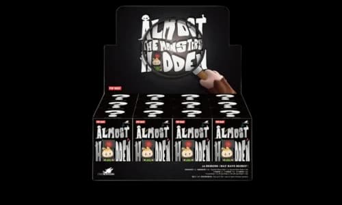 Pop Mart Labubu The Monsters Almost Hidden Series Figures Sealed Case (12 Blind Box)