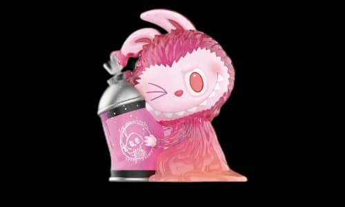 Pop Mart Labubu The Monsters Almost Hidden Series Spray Can Figure