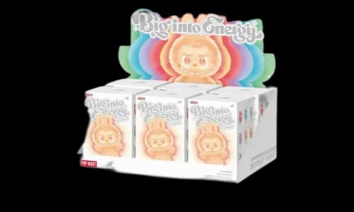 Pop Mart Labubu The Monsters Big into Energy Series Vinyl Plush Pendant Sealed Case (6 Blind Box)