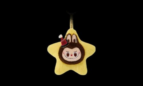 Pop Mart Labubu The Monsters Classic Series Sparkly Labubu Plush Pendant