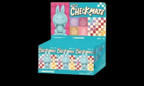 Pop Mart Labubu The Monsters Let's Checkmate Series Scented Candle Sealed Case (6 Blind Box)