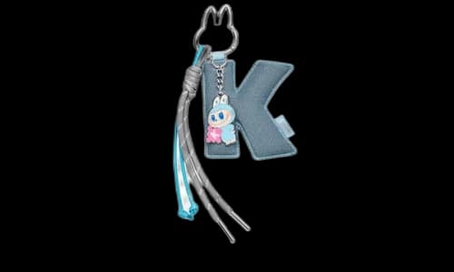 Pop Mart Labubu The Monsters Pin for Love Series "K" Letter Pendant