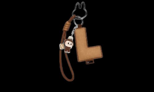 Pop Mart Labubu The Monsters Pin for Love Series "L" Letter Pendant
