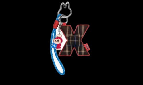 Pop Mart Labubu The Monsters Pin for Love Series "X" Letter Pendant