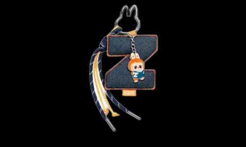 Pop Mart Labubu The Monsters Pin for Love Series "Z" Letter Pendant