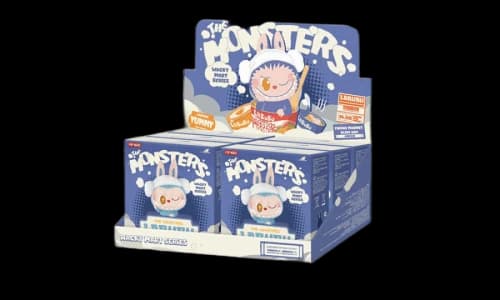 Pop Mart Labubu The Monsters Wacky Mart Series Fridge Magnet Sealed Case (6 Blind Box)