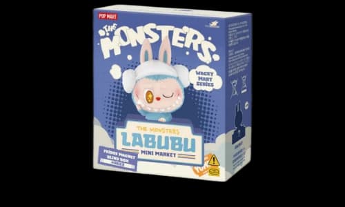 Pop Mart Labubu The Monsters Wacky Mart Series Fridge Magnet Single Blind Box
