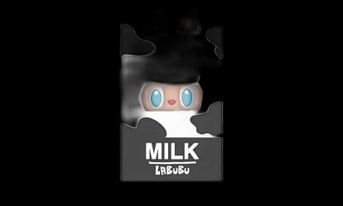 Pop Mart Labubu The Monsters Wacky Mart Series Milk Figure
