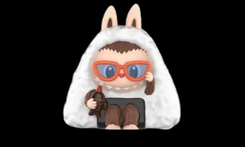 Pop Mart Labubu The Monsters Wacky Mart Series Onigiri Figure