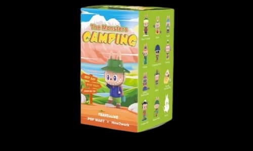 Pop Mart The Monsters Labubu Camping Series Single Blind Box