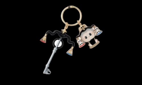 Pop Mart The Monsters Labubu Constellation Series Libra Key Pendant
