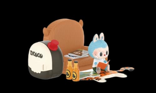 Pop Mart The Monsters Labubu Home of Elves Series Comic Time Figure