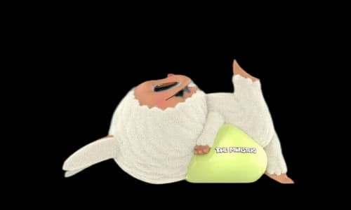 Pop Mart THE MONSTERS Labubu Lazy Yoga Series Lay Down Figure
