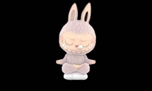 Pop Mart THE MONSTERS Labubu Lazy Yoga Series Sleeping Figure