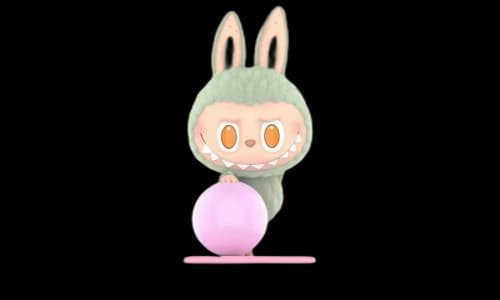 Pop Mart THE MONSTERS Labubu Lazy Yoga Series Zone Out Figure