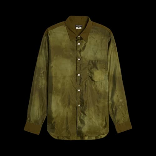 Comme des Garçons Homme Plus Broad Garment Treated Shirt 'Khaki'