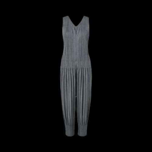 Pleats Please Issey Miyake Fluffy Jumpsuit 'Cool Grey'