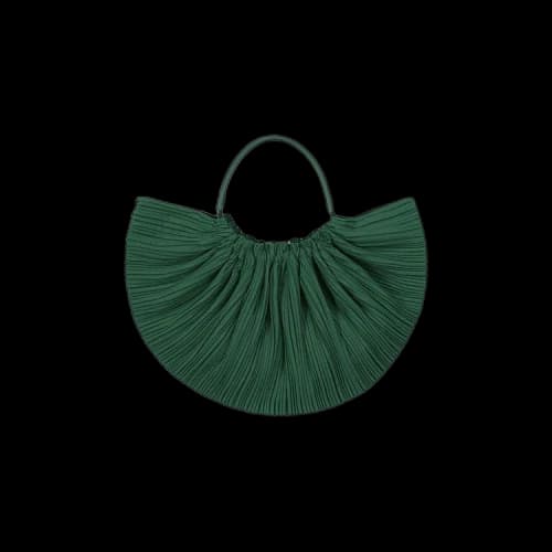 Pleats Please Issey Miyake Bag 'Dark Green'
