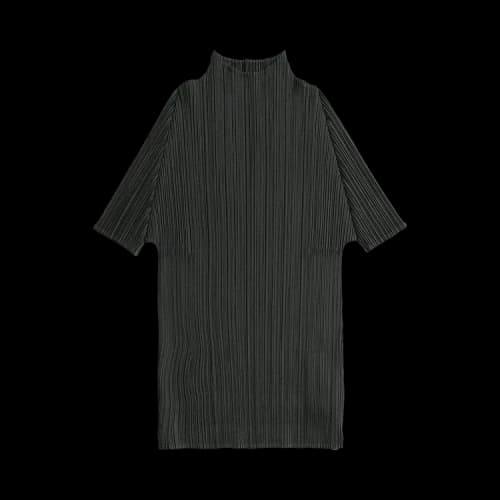 Pleats Please Issey Miyake MC May Shirt 'Charcoal'