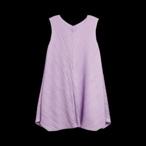 Pleats Please Issey Miyake Mellow Pleats Dress 'Light Purple'