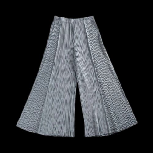 Pleats Please Issey Miyake Thicker Bottoms 1 Pants 'Cool Grey'