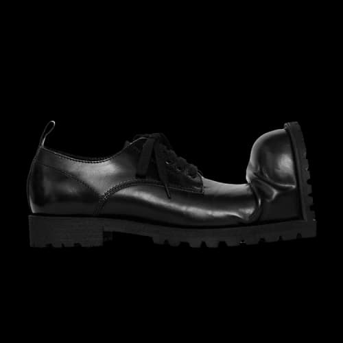 Comme Des Garcons Homme Plus x Comme des Garçons Homme Plus Kids Love Gaite Crushed-Toe Derby 'Black'