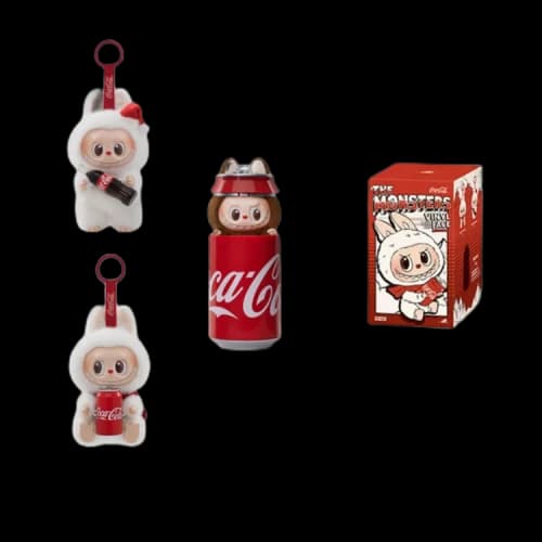 Pop Mart x Coca Cola The Monsters Labubu Sealed Case (6 Blind Boxes)