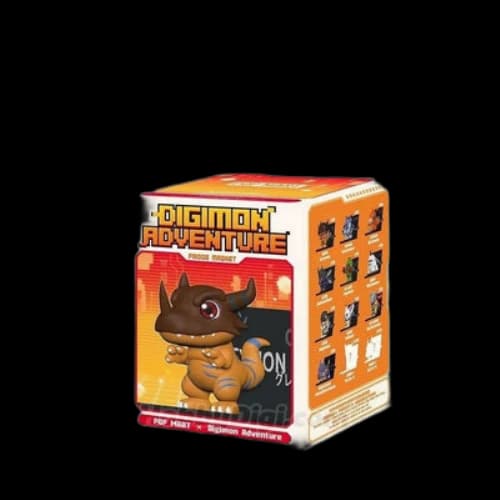 Pop Mart Digimon Fridge Magnet Sealed Case (1 Blind Box)
