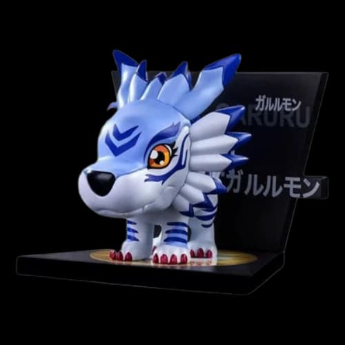 Pop Mart Digimon Fridge Magnet Sealed Case 'Garurumon'