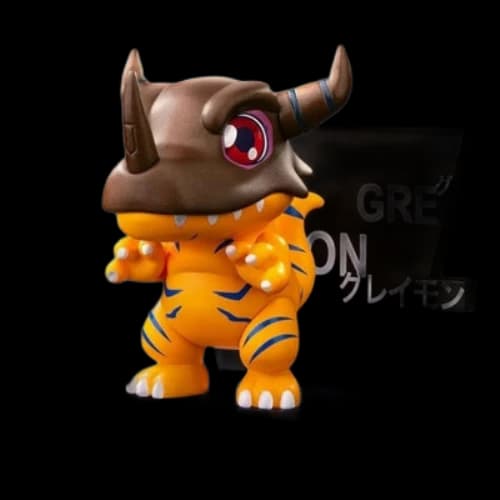Pop Mart Digimon Fridge Magnet Sealed Case 'Greymon'