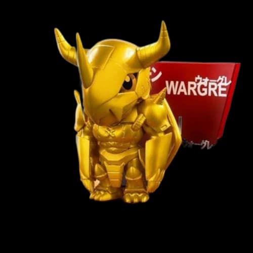Pop Mart Digimon Fridge Magnet Sealed Case 'Kyuukyoku Shinka War Greymon'
