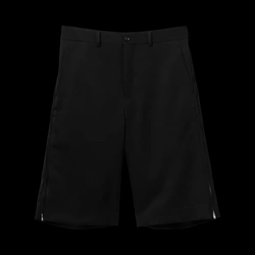 Comme des Garçons Homme Plus Wide-Leg Straight Short 'Black'