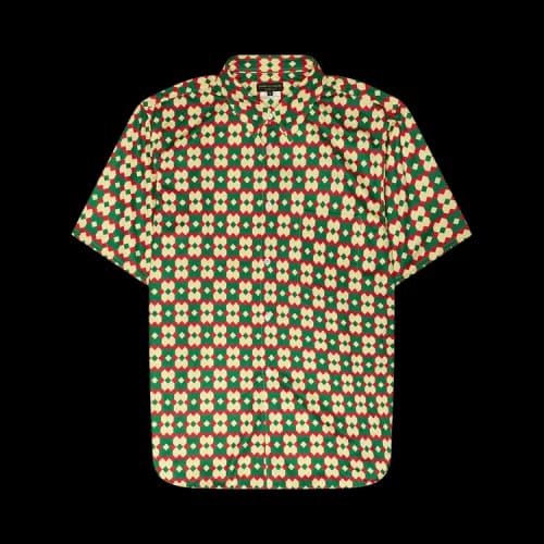 Comme des Garçons Homme Plus Printed Short-Sleeve Shirt 'Multicolor'