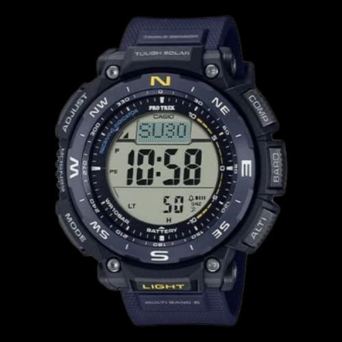 CASIO PRO TREK Series Fashion Stylish Sports Waterproof Solar Powered Blue Watch Mens