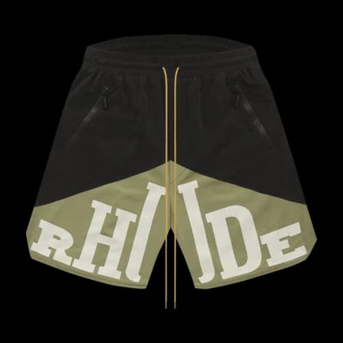 Rhude Yachting Short 'Black/Green'