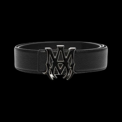 Amiri Pebbled 4cm MA Belt 'Black'