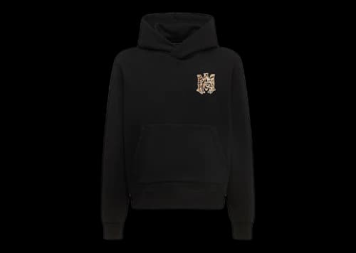 AMIRI Tiger Luna New Year MA Hoodie Black